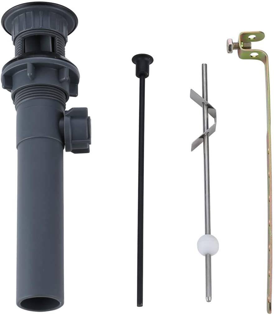 Drain de lavabo ARCORA Lift Rod Pop Up Noir 8 2 ARCORA X3001B Drain dévier de salle de bain à tige relevable noir 3