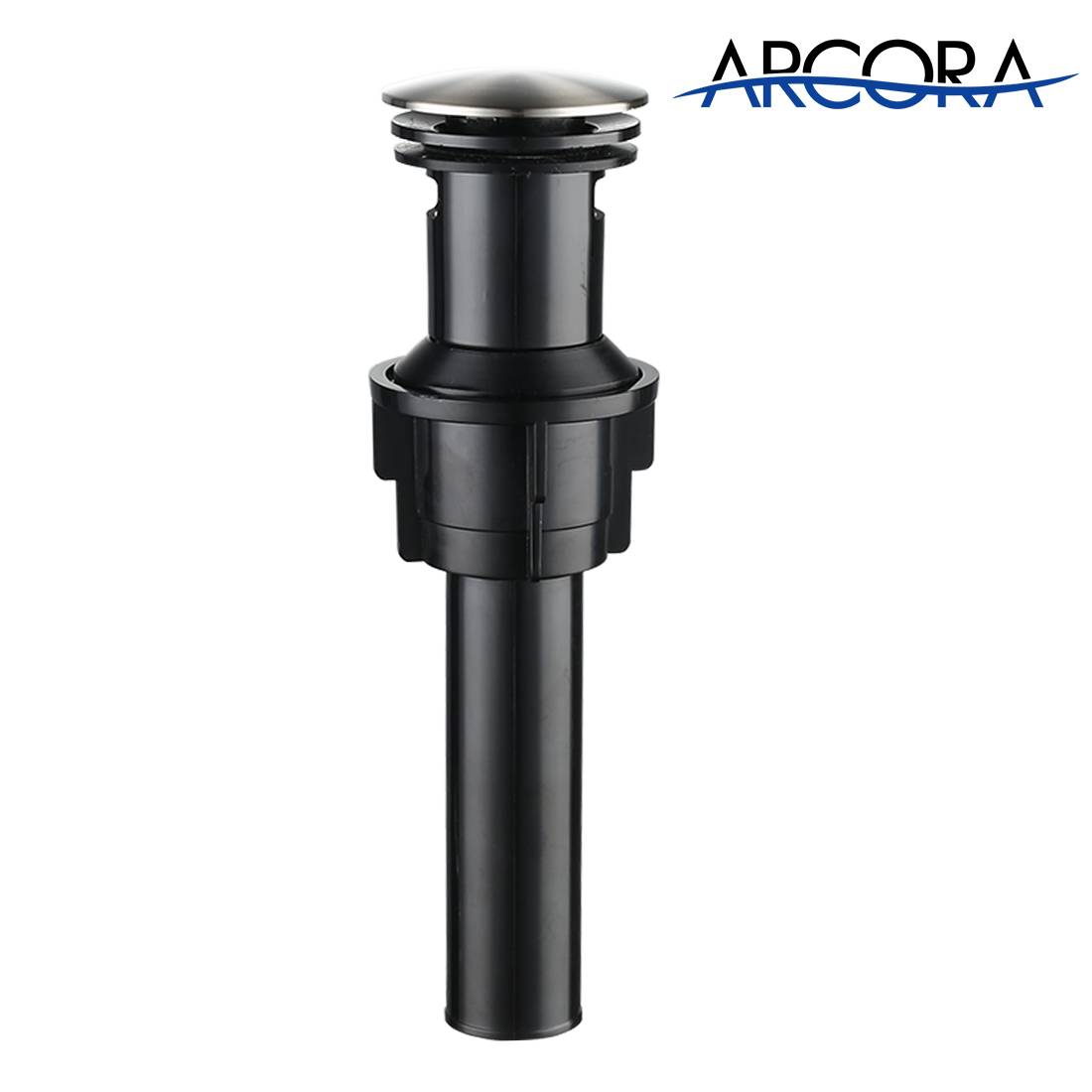 ARCORA Robinet de salle de bain Vasque de vanité Bouchon de vidange escamotable 2 5 X3002 ARCORA Robinet de salle de bain Vasque de lavabo Pop Up Bouchon de vidange 1