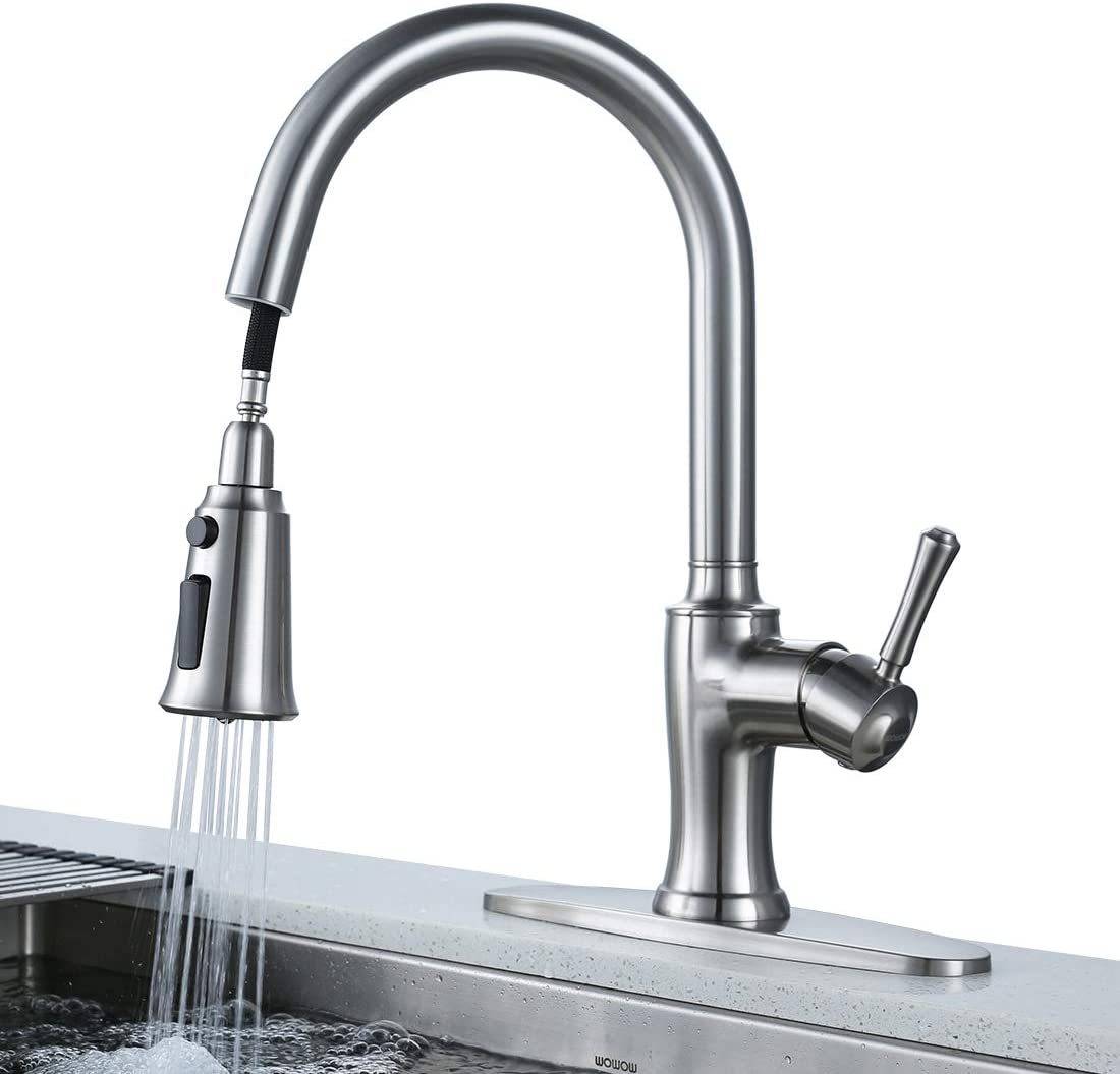 Tête de pulvérisateur de rechange ARCORA pour robinet de cuisine pour connecteur mâle G1 / 2 4 6 ARCORA H5003 Tête de pulverisateur de rechange pour robinet de cuisine pour connecteur male G1 2 1
