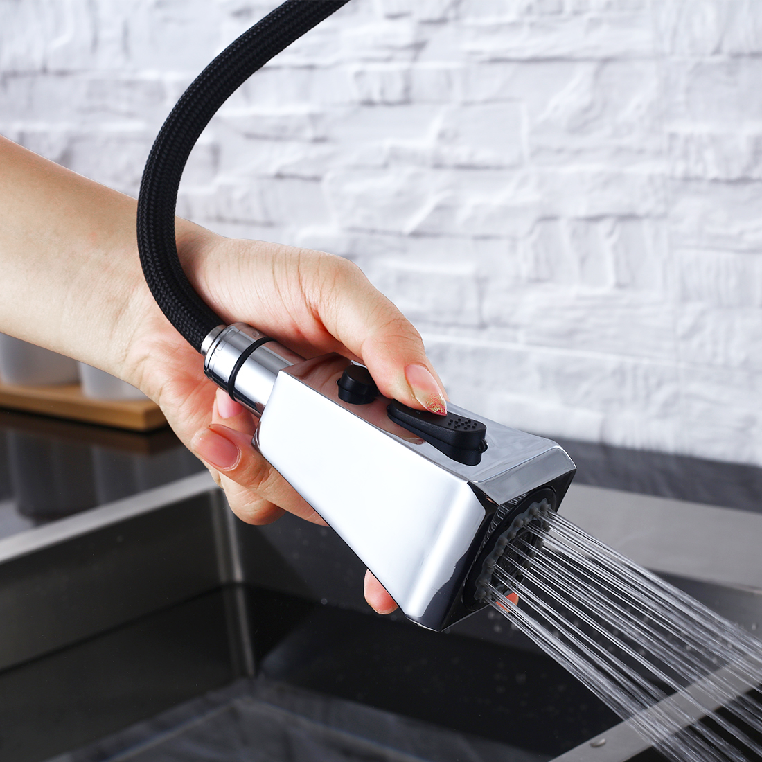 ARCORA Robinet Cuisine Pivotant Chrome 10 主图5