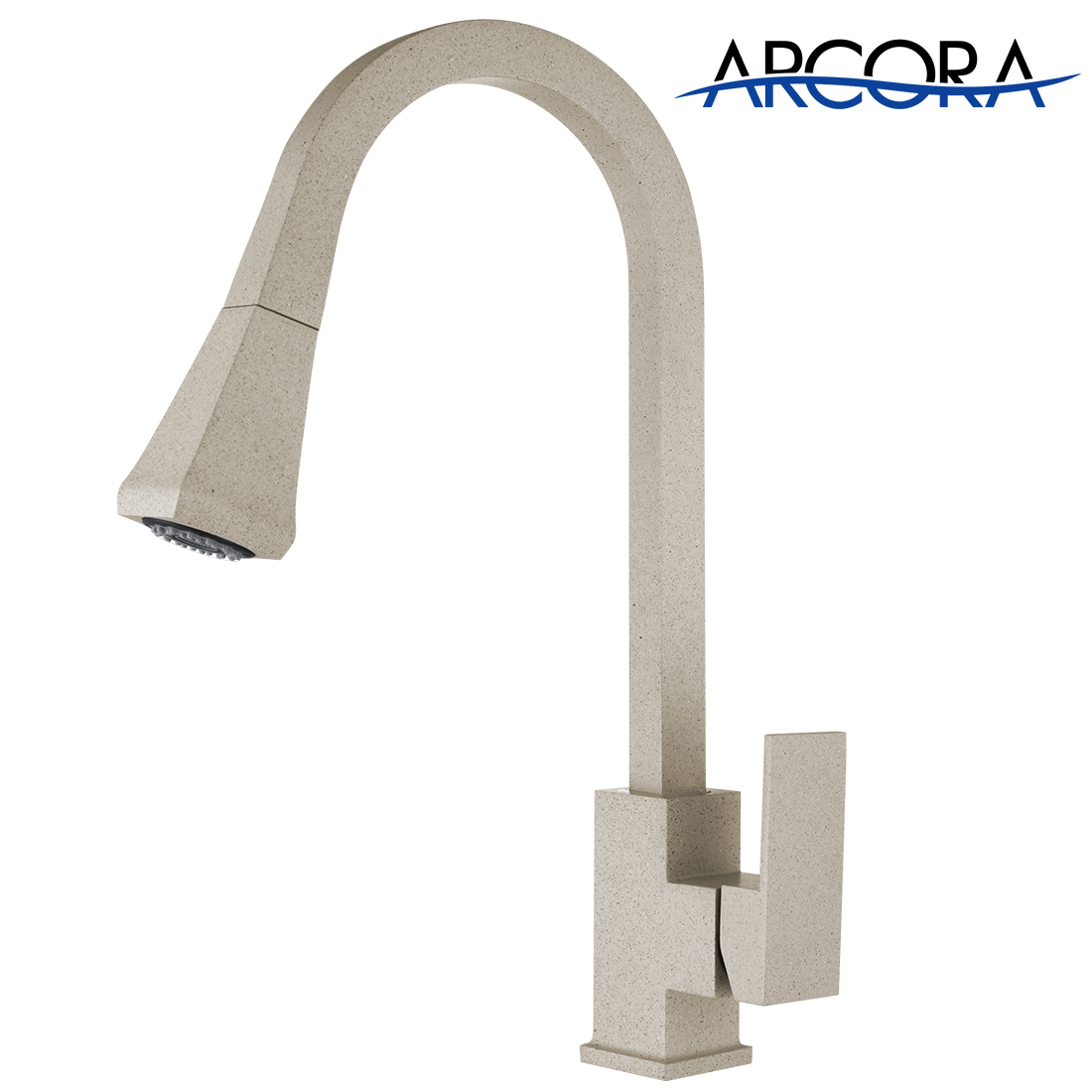 Arcora Robinet de cuisine en blé avec pulvérisateur à arc élevé 2 主图1