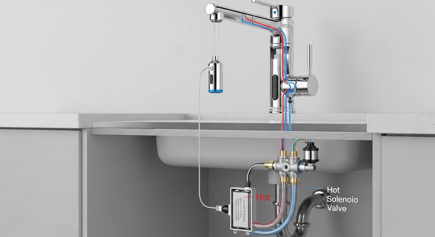 Are Touchless Faucets Electric, or Can They Run Without Wiring Your Kitchen? 2 are touchless faucets electric