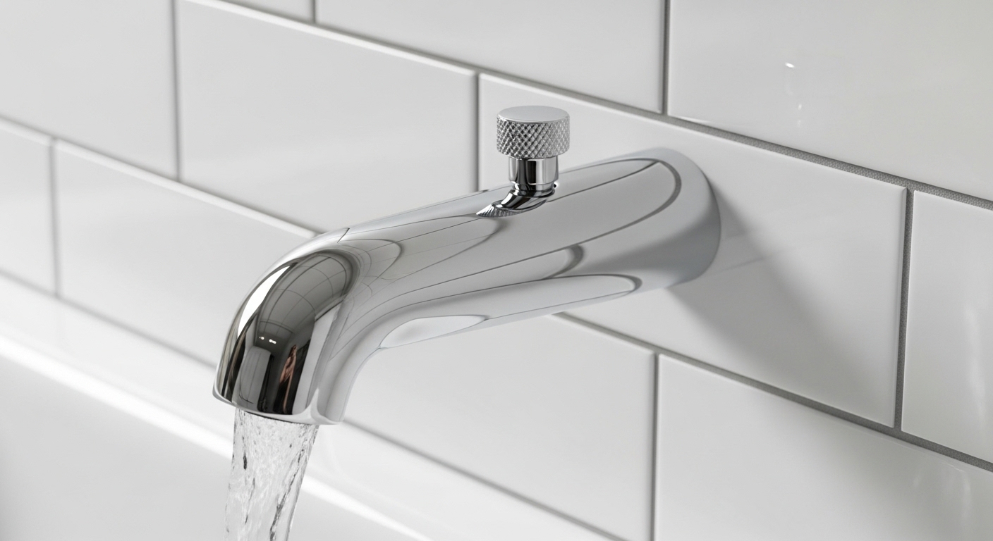 What Is a Tub Spout Knob, and How Do You Fix One That Won't Divert to the Shower? 2 tub spout knob