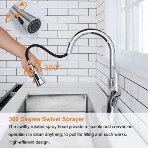 Les accessoires qui composent le robinet