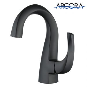 2 2321501B ARCORA 2321501B Robinets de lavabo noir mat 1