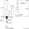 23 2312301 Robinet de cuisine plat ARCORA Nickel brossé 3