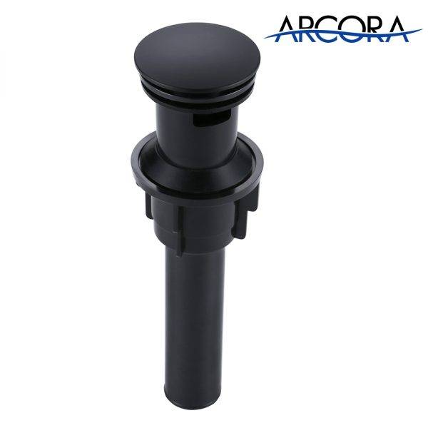 4 ARCORA X3002B Bouchon de vidange escamotable noir 1