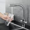 5 ARCORA Kitchen Faucet Drinking Water Lever 3 in 1 Mixer Tap With Filter System 3