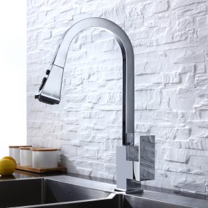 ARCORA Robinet Cuisine Pivotant Chrome