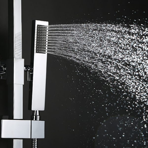 1 Arcora Multi Function Hand Held Shower Rain Head Shower System 4