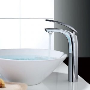 élégant robinet de lavabo robinet de bain haut mitigeur monocommande lavabo robinet salle de bain robinet lavabo mitigeur pour salle de bain