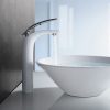 7 Weiß Chrom Waschtischarmatur hoch Wasserhahn Bad Armatur Badzimmer Einhebelmischer Badarmatur 2