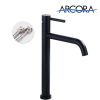 arcora robinet lavabo noir