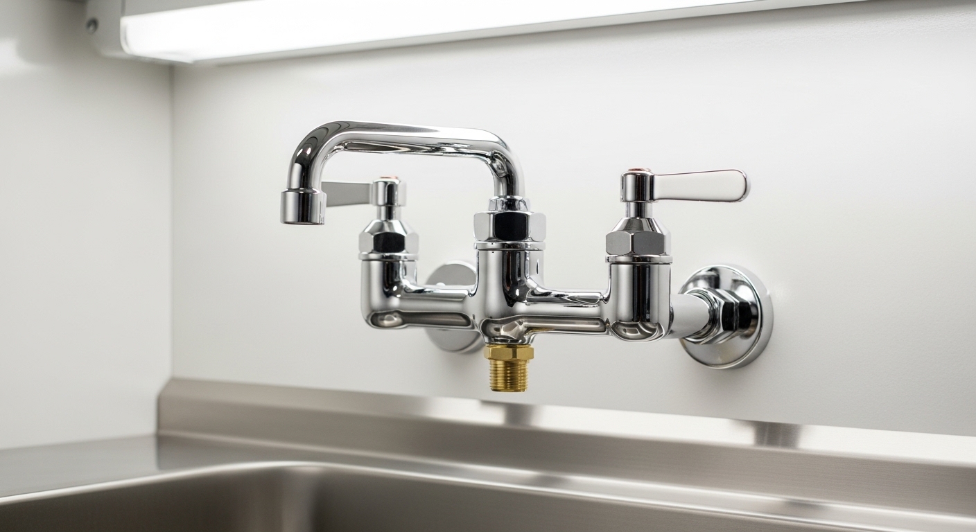 brass faucet for utility sink