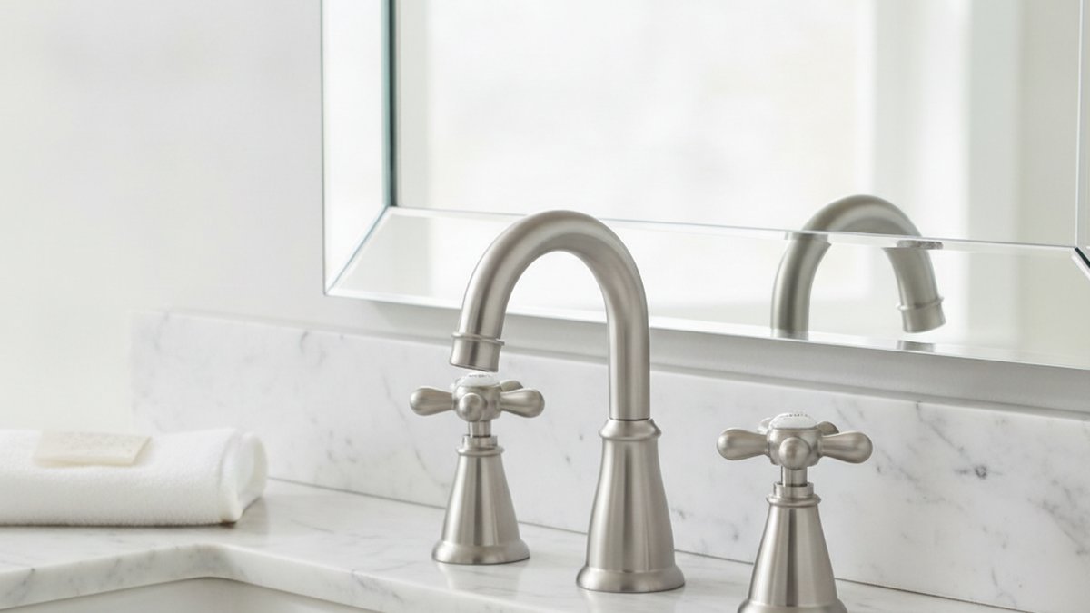 brushed nickel antique faucet