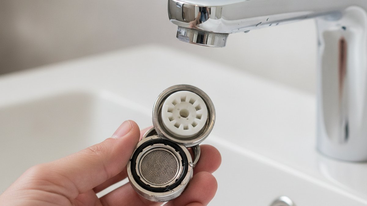 chrome tap aerator